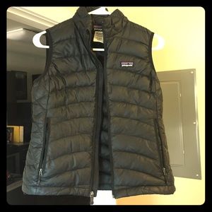 Women’s Black Down Vest